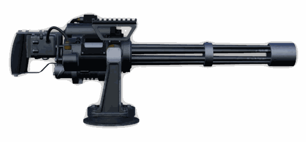 M134D Minigun — WARDOGS