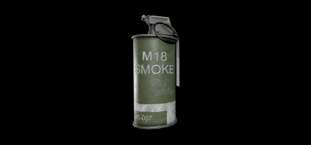 M18 Smoke Grenade: White — WARDOGS