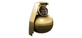 Gold Frag Grenade